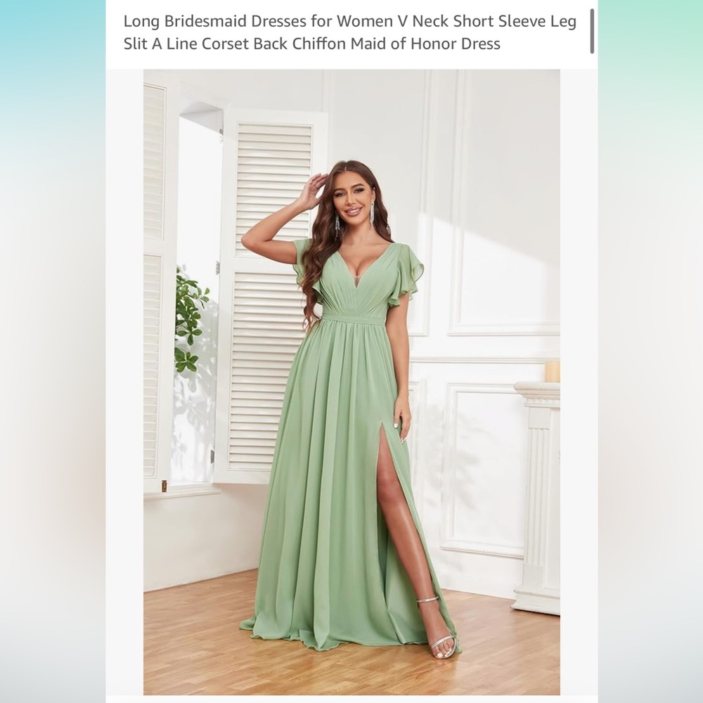 Long Bridesmaid and/or Maid of Honor Dress